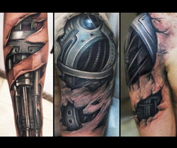 Cyborg Tattoos Cyborg Tattoos