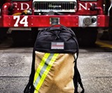 Recycled Firefighter Chief Everyday Carry Backpack