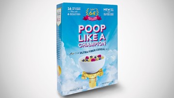 Poop Like a Champion Cereal Poop Like a Champion Cereal