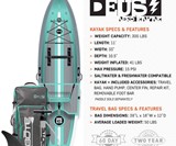 BOTE Deus Aero Inflatable Kayak & Stand Up Paddleboard