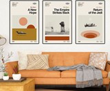 Sandgrain Studio Minimalist Movie & TV Posters