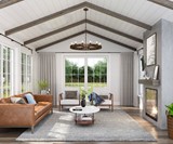 Decorative Self-Install Faux Wood Ceiling Beams