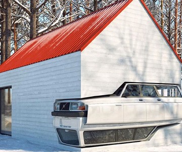 Volvo 240 Winter Cabin Volvo 240 Winter Cabin