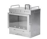 Dweller-Ti Wood Stove - Titanium Outdoor Fireplace