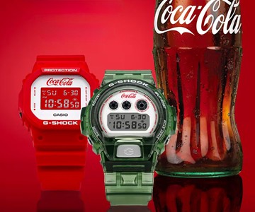 Coca-Cola x Casio G-SHOCK Limited Edition Watches Coca-Cola x Casio G-SHOCK Limited Edition Watches