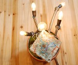 Industrial Cactus Map Sculpture-5393