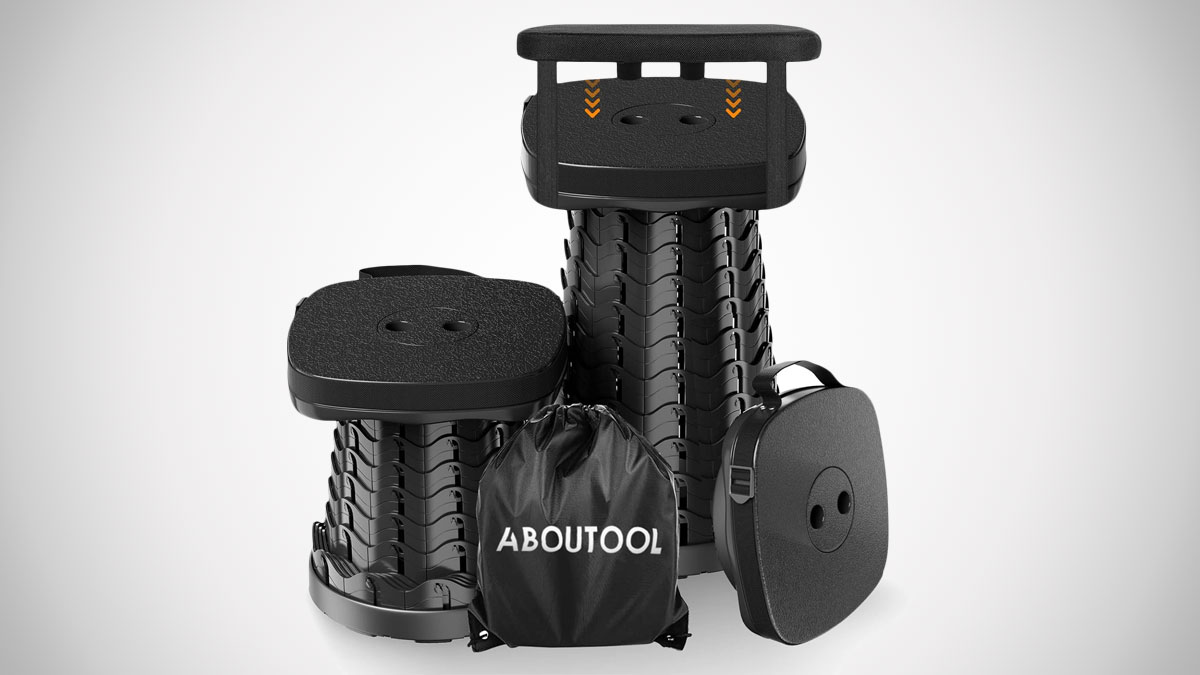 Retractable Folding Camping Stool Retractable Folding Camping Stool