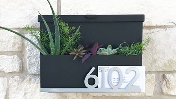 Mod Mettle Planter Box Mailboxes Mod Mettle Planter Box Mailboxes