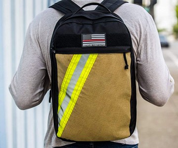 Recycled Firefighter The Chief Everyday Carry Backpack Recycled Firefighter The Chief Everyday Carry Backpack