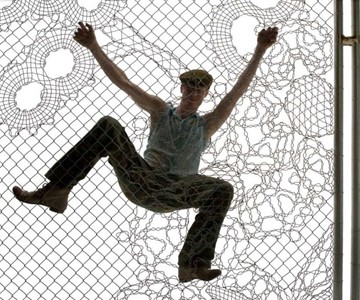 Lace Fence - Stylized Chain Link Designs