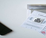 Go F Yourself Condom Card