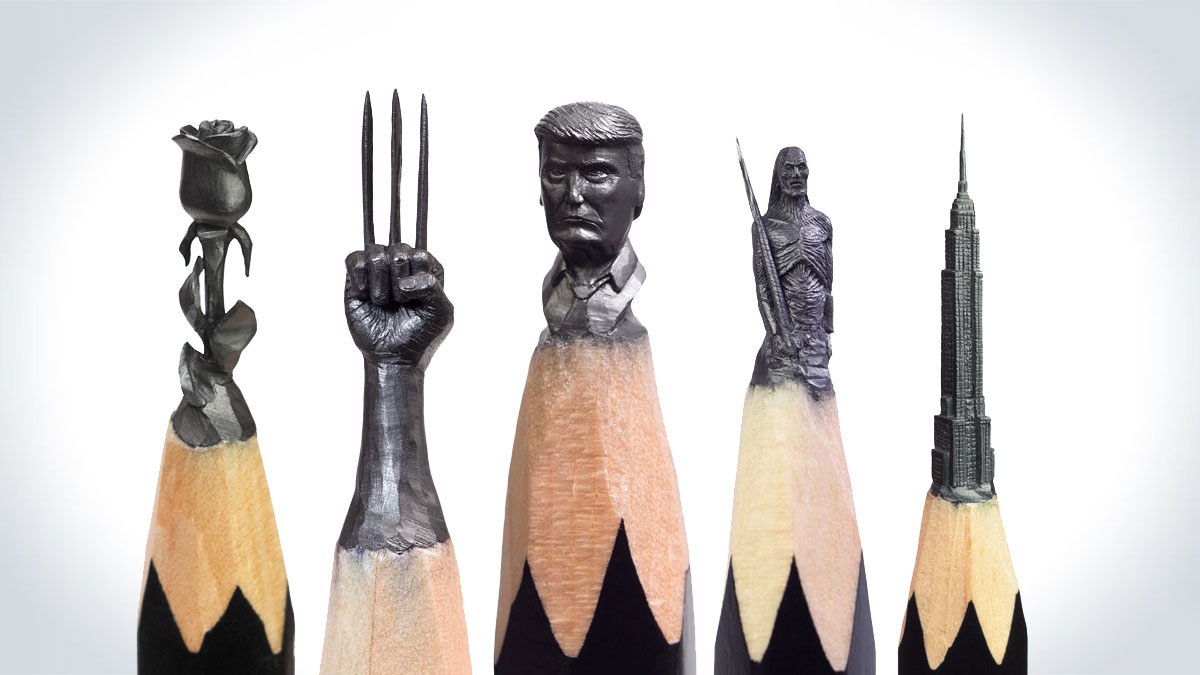 Pencil Tip Sculptures Pencil Tip Sculptures