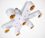 Light Bulb Socket Splitter