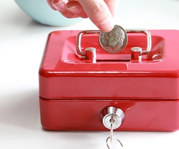 Miniature Cash Box & Piggy Bank Miniature Cash Box & Piggy Bank