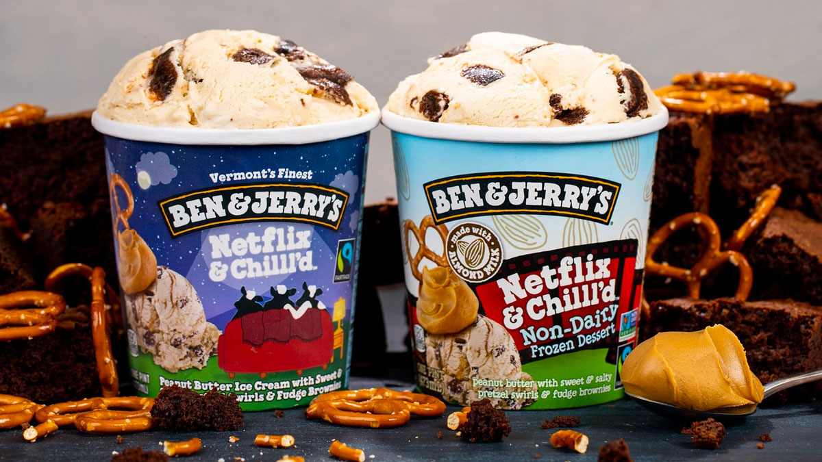 Ben & Jerry's Netflix & Chilll'd Ice Cream Ben & Jerry's Netflix & Chilll'd Ice Cream