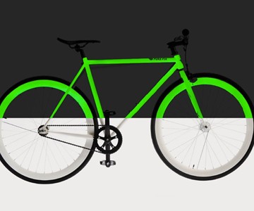 Pure Fix Glow in the Dark Fixie Bikes