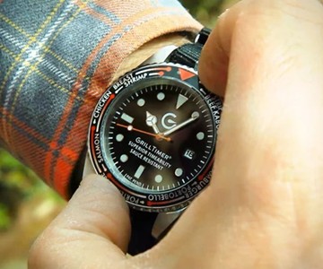 GrillTimer BBQ Timing Watch GrillTimer BBQ Timing Watch