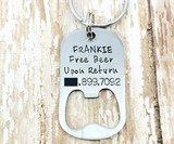 Bottle Opener Dog Tags