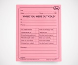 While You Were Out Cold Notes