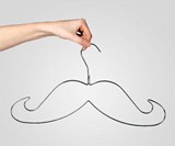 Mustache Hangers