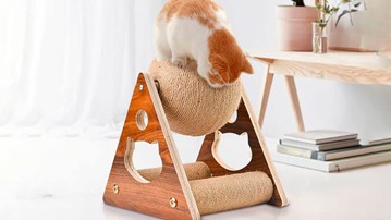 Spinning Cat Scratcher Ball Spinning Cat Scratcher Ball