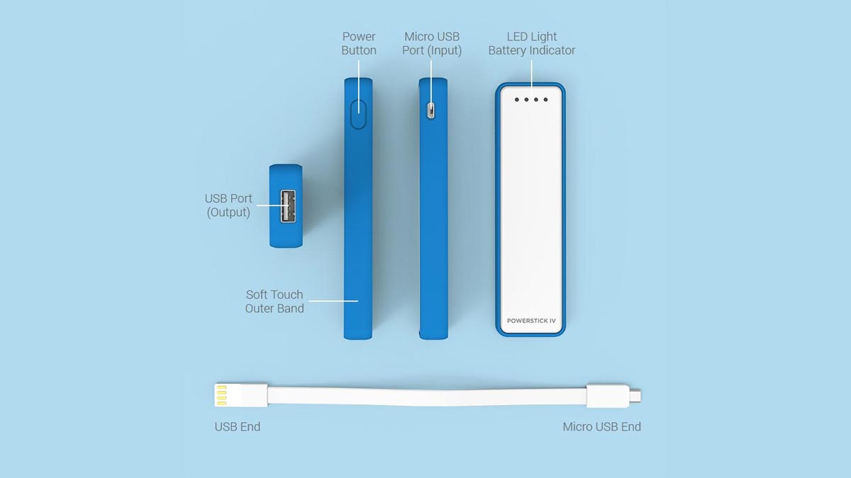 Powerstick USB Portable Charger Powerstick USB Portable Charger