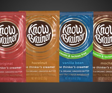 Know Brainer - The Thinker's Coffee Creamer Know Brainer - The Thinker's Coffee Creamer