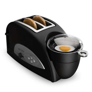 Two Slice Toaster And Egg Poacher Two Slice Toaster And Egg Poacher