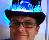 LED Steampunk Top Hat