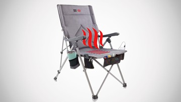 The Hot Seat Heated Portable Camp Chair The Hot Seat Heated Portable Camp Chair