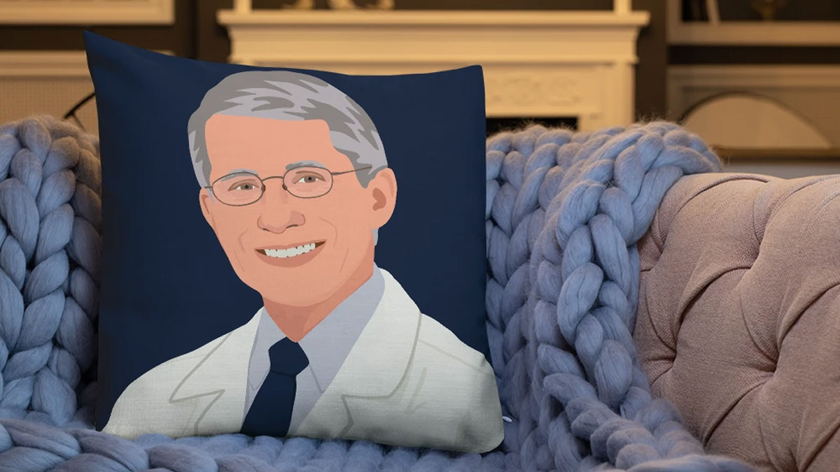 Fouch on the Couch Throw Pillow Fouch on the Couch Throw Pillow