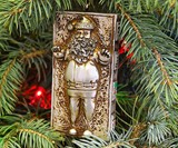 Santa Frozen in Carbonite Christmas Ornament