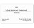 You Suck At Parking Business Cards