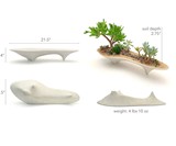 Concrete Island Modern Planter