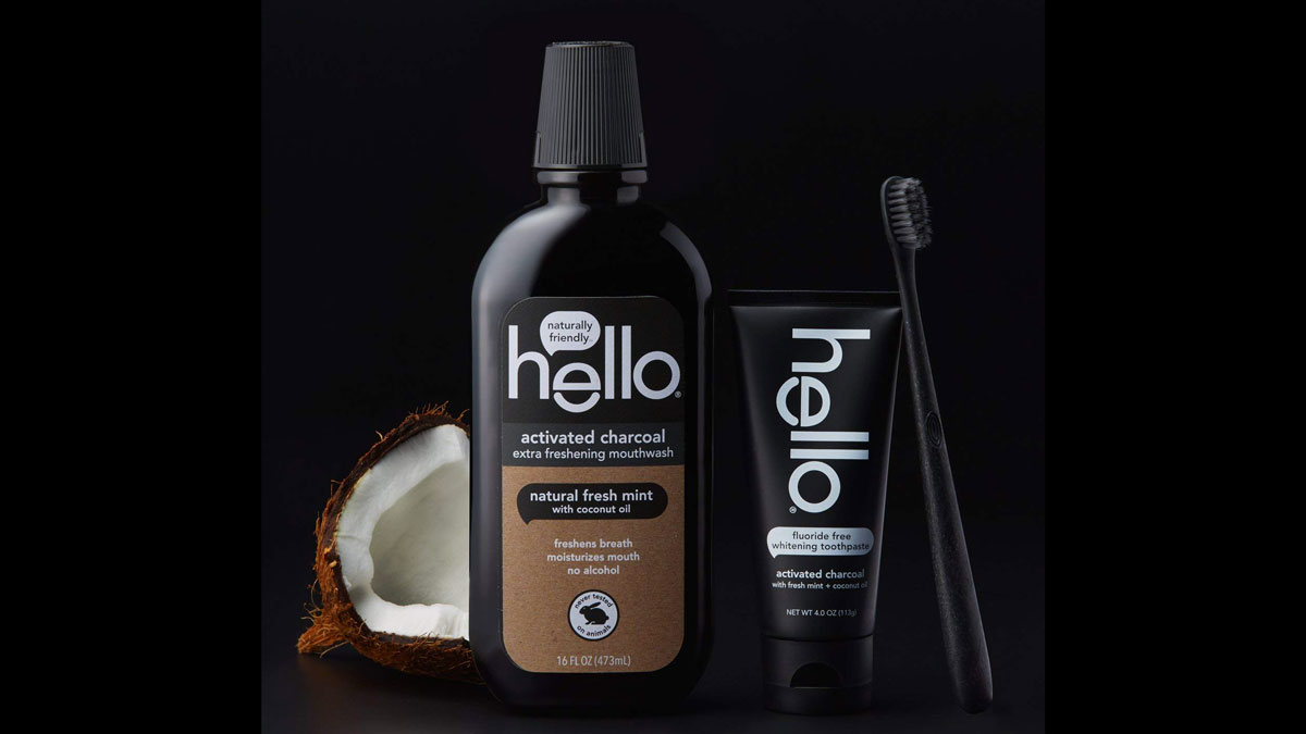 Hello Oral Care Activated Charcoal Mouthwash Hello Oral Care Activated Charcoal Mouthwash
