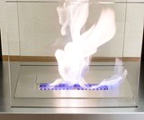Ventless Freestanding Bio-Ethanol Fireplace