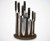 Boker Stairstepping Wood Magnetic Knife Block