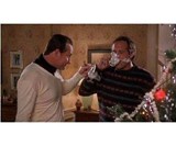Christmas Vacation Glass Moose Mug