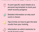 Smell Training Kit for Smell Loss & Scent Distortion