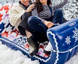 Giant Inflatable Snow Sleigh