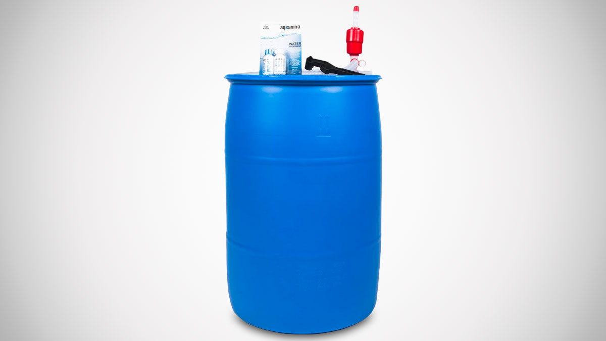 Augason Farms 55-Gallon Water Treatment & Storage Kit Augason Farms 55-Gallon Water Treatment & Storage Kit