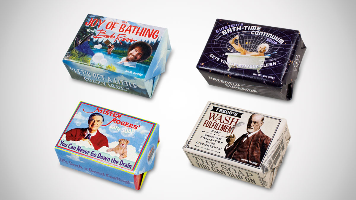 Pop Culture Mini Bath Soaps