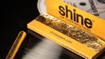 Shine 24K Gold Rolling Papers Shine 24K Gold Rolling Papers