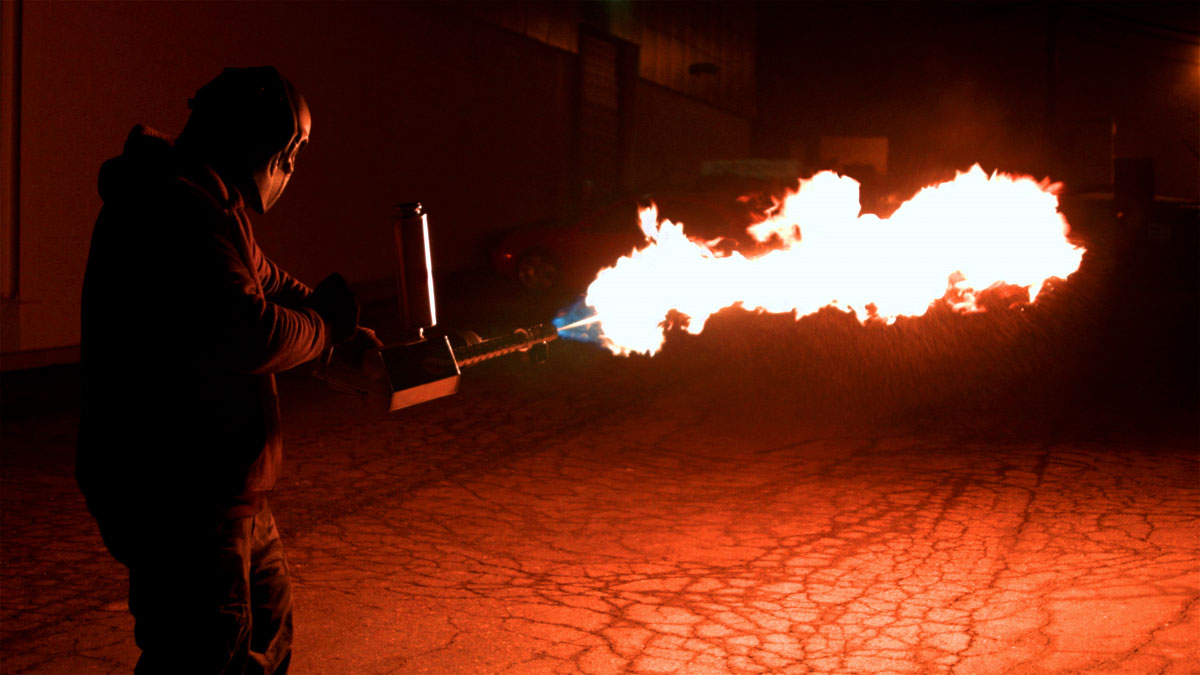 XM42 Handheld Flamethrower