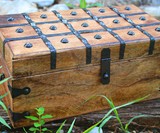 Wooden Pirate Treasure Chest