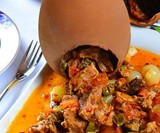 Turkish Terracotta Testi Pot for Slow Cooking