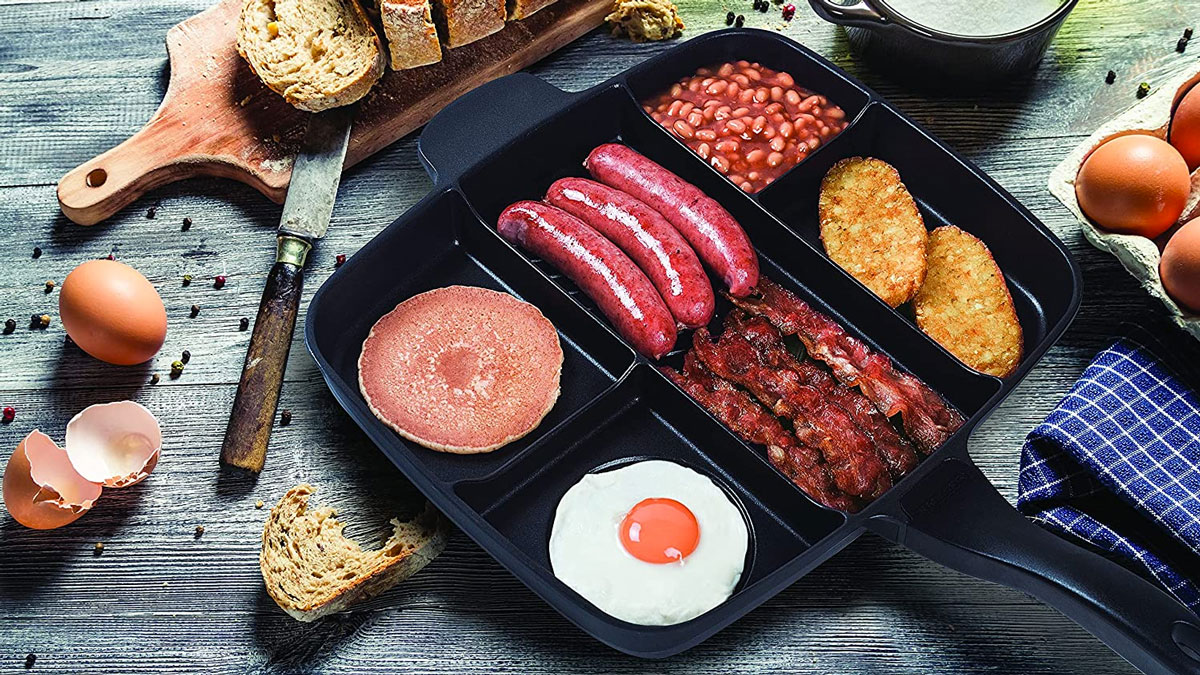 MasterPan Multi-Sectional Meal Skillet MasterPan Multi-Sectional Meal Skillet