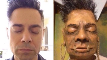 Custom Shrunken Head Replica Custom Shrunken Head Replica