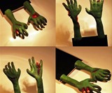 Zombie Hand Bookmark