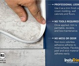 InstaTrim Self-Adhesive Caulk & Trim Strips